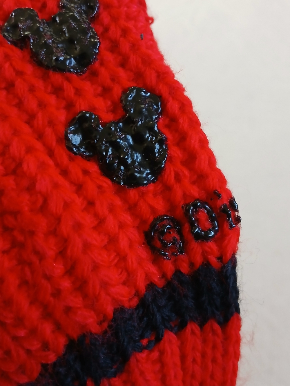 walt disney ♡ mickey mouse anklet slipper socks vintage vibes knit - Picture 6 of 6